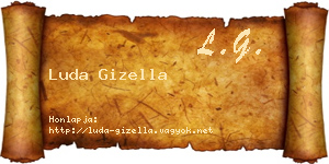 Luda Gizella névjegykártya